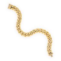 Yellow Gold Curb Link Bracelet