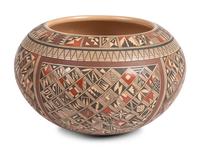 Polychrome Pottery Jar