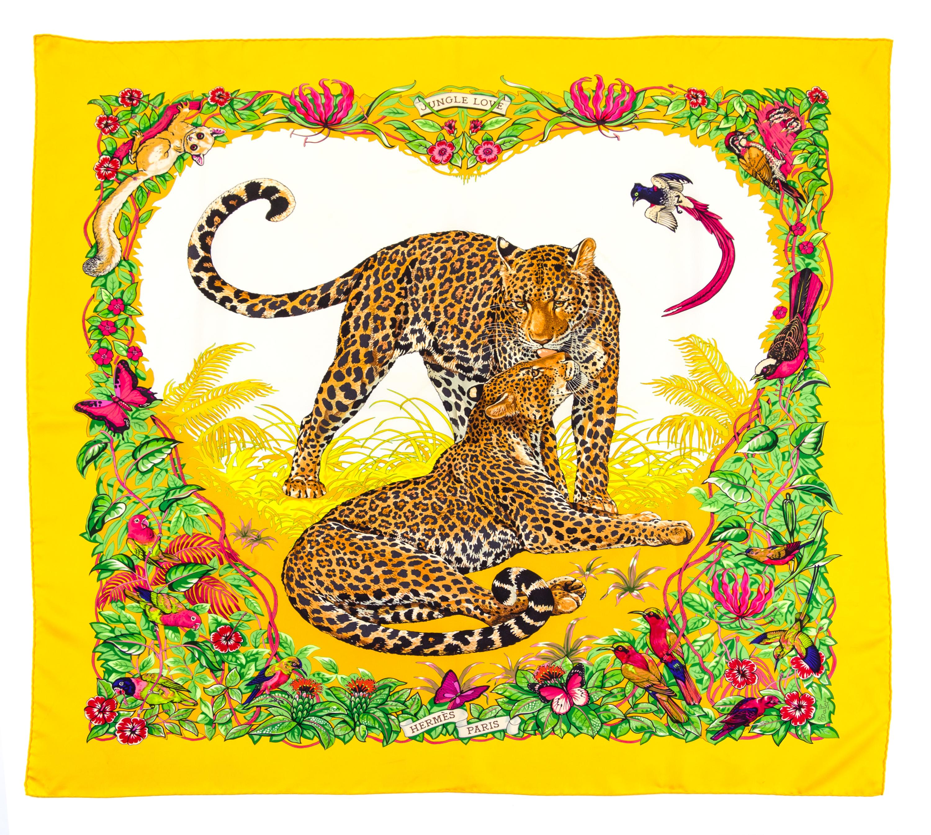 An Hermes 90cm Silk Scarf, 36" x 36"