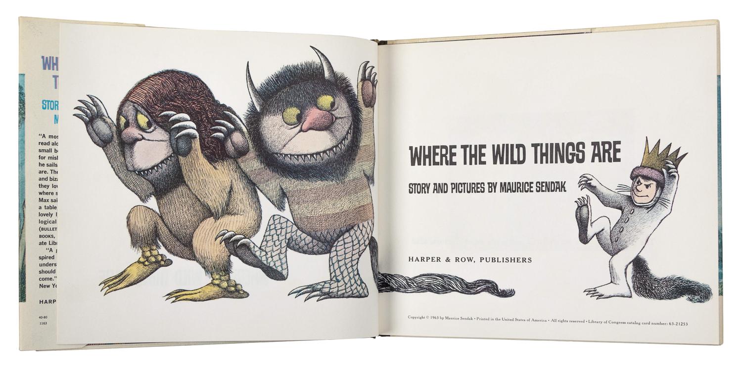 SENDAK, Maurice. Where the Wild Things Are . New York: Harper & Row, 1963.