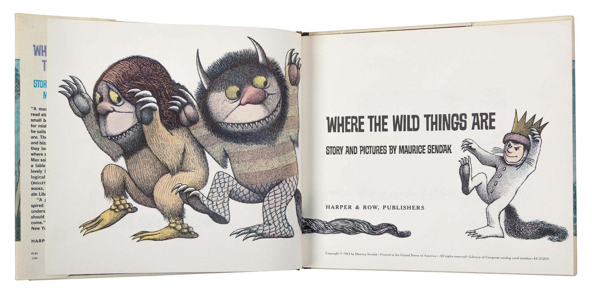 SENDAK, Maurice. Where the Wild Things Are . New York: Harper & Row, 1963.