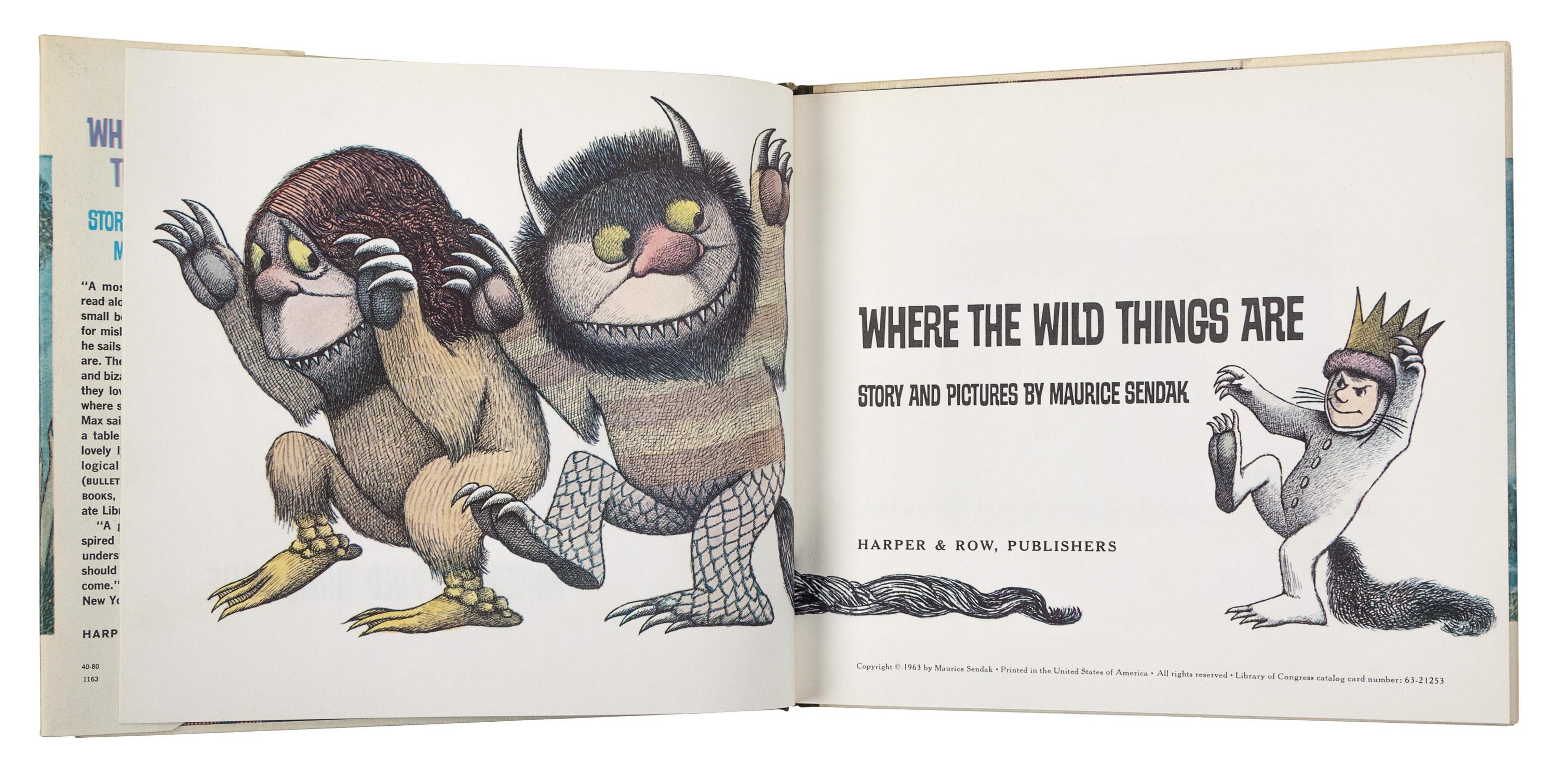 SENDAK, Maurice. Where the Wild Things Are . New York: Harper & Row, 1963.