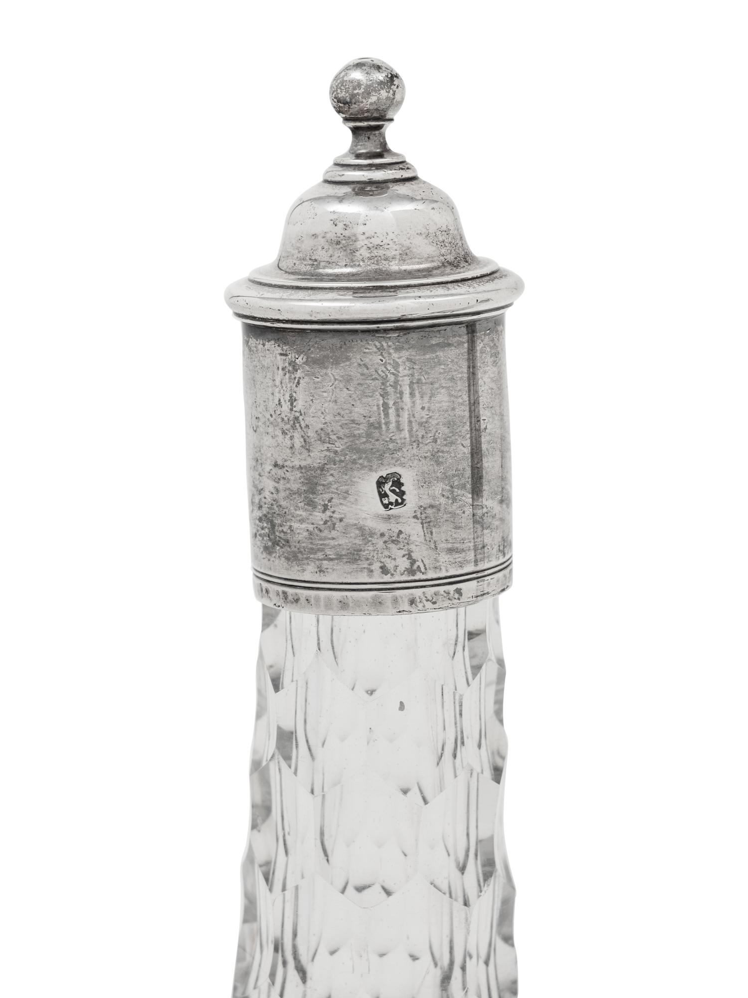 A George III Silver Cruet Stand