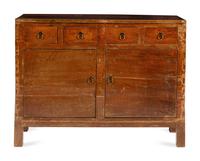 A Chinese Lacquered Hardwood Cabinet