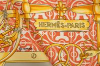 Three Designer Silk Scarves: Two Hermès & One Celine