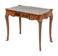 A Louis XV Style Bronze-Mounted Rosewood Table à Ecrire