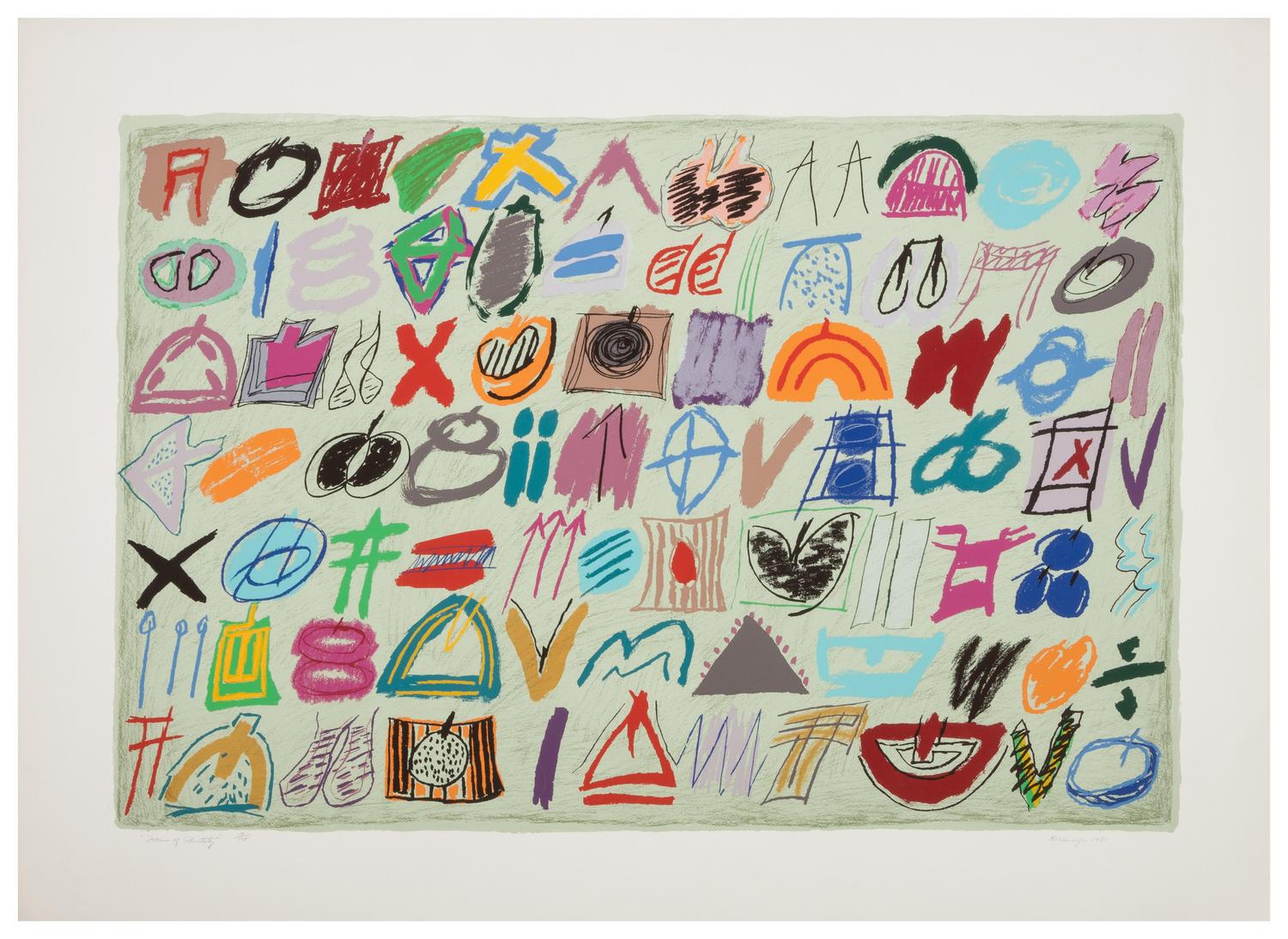 Synthesis Print, Markings and Tokens of Identity (a group of three prints)