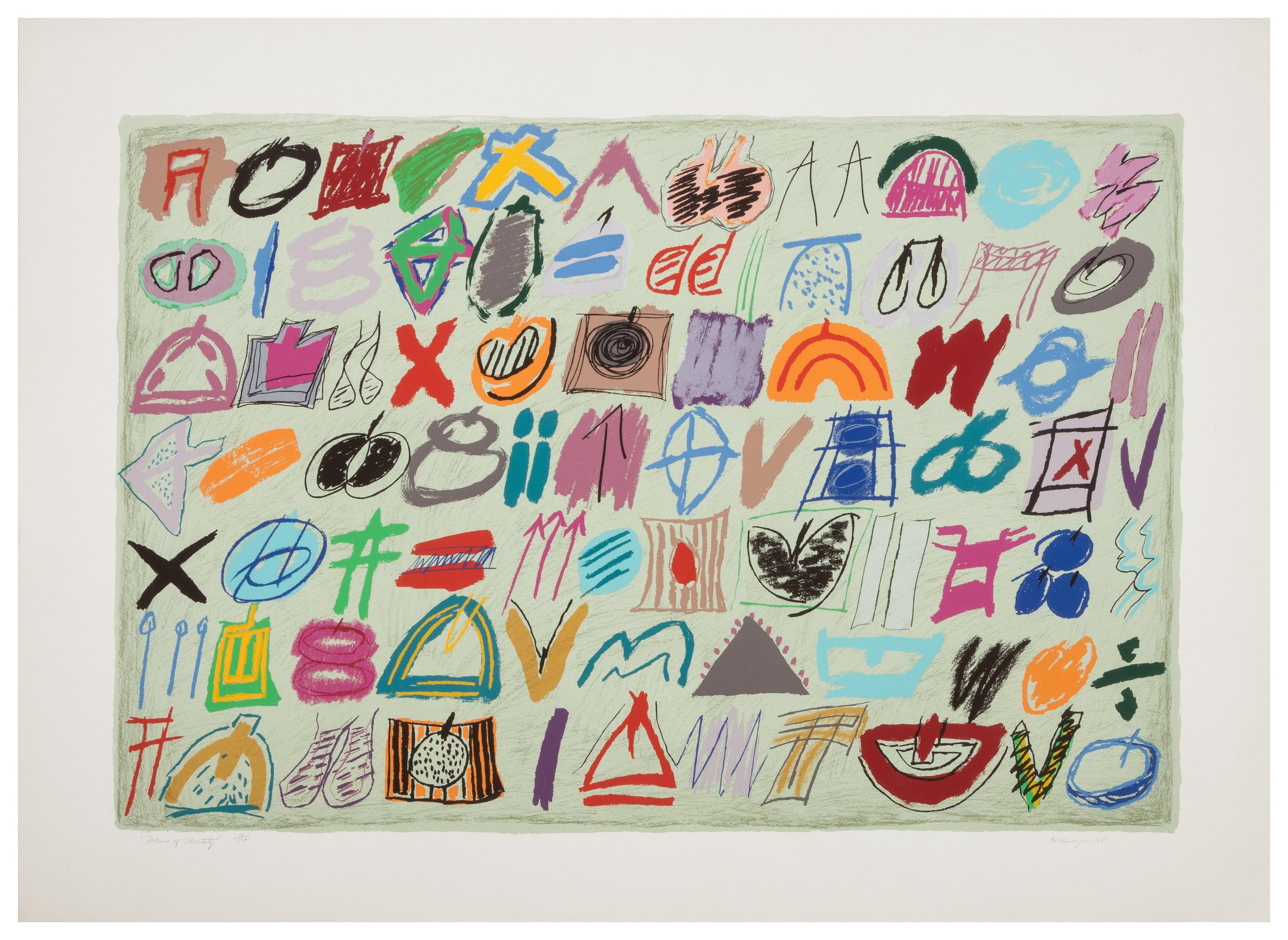 Synthesis Print, Markings and Tokens of Identity (a group of three prints)
