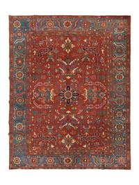 A Heriz Carpet