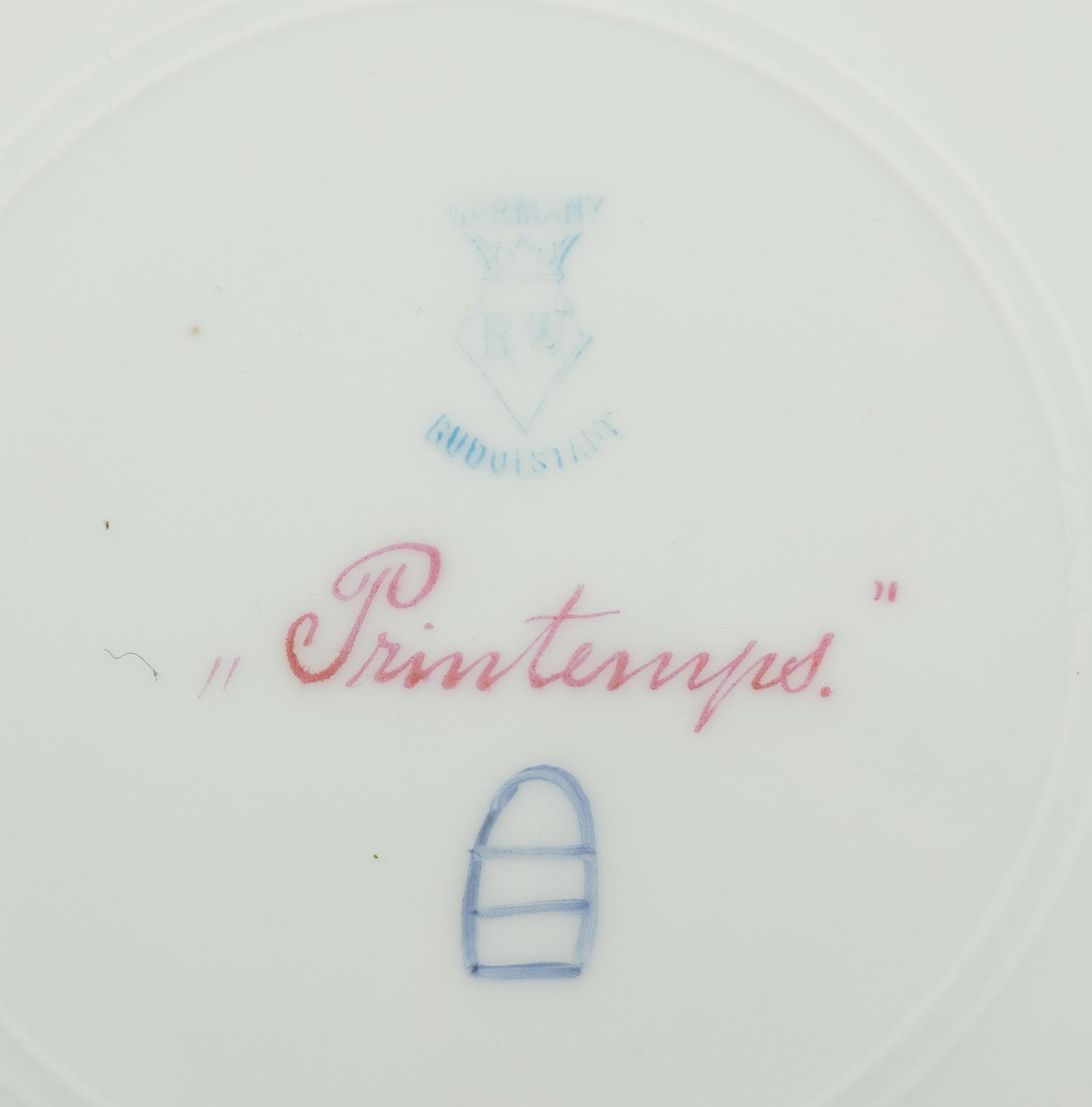 A Vienna Porcelain Cabinet Plate