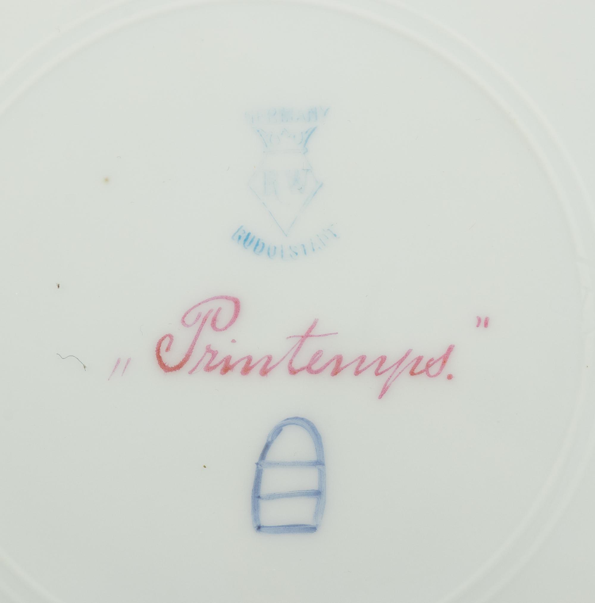 A Vienna Porcelain Cabinet Plate