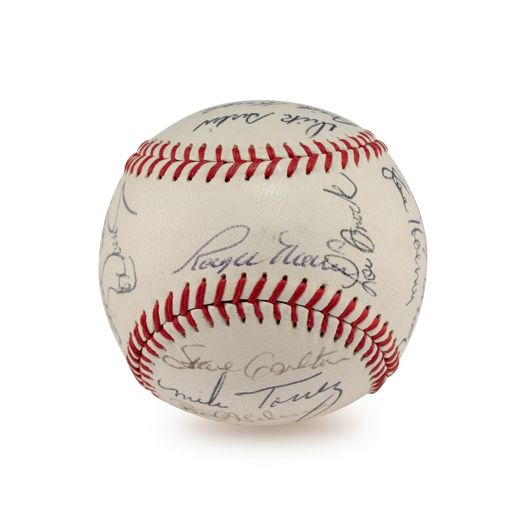 A 1968 St. Louis Cardinals Team Signed Autograph Baseball