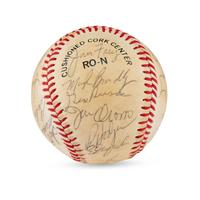 A 1983 New York Mets Team Signed Autograph Baseball