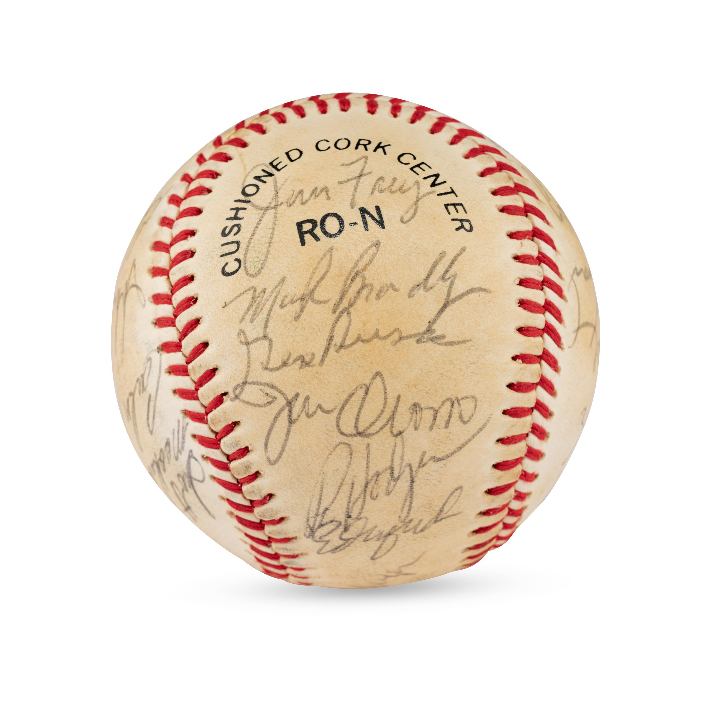A 1983 New York Mets Team Signed Autograph Baseball