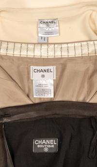 Three Chanel Separates: Two Skirts, One Shirt, 1990-2000s