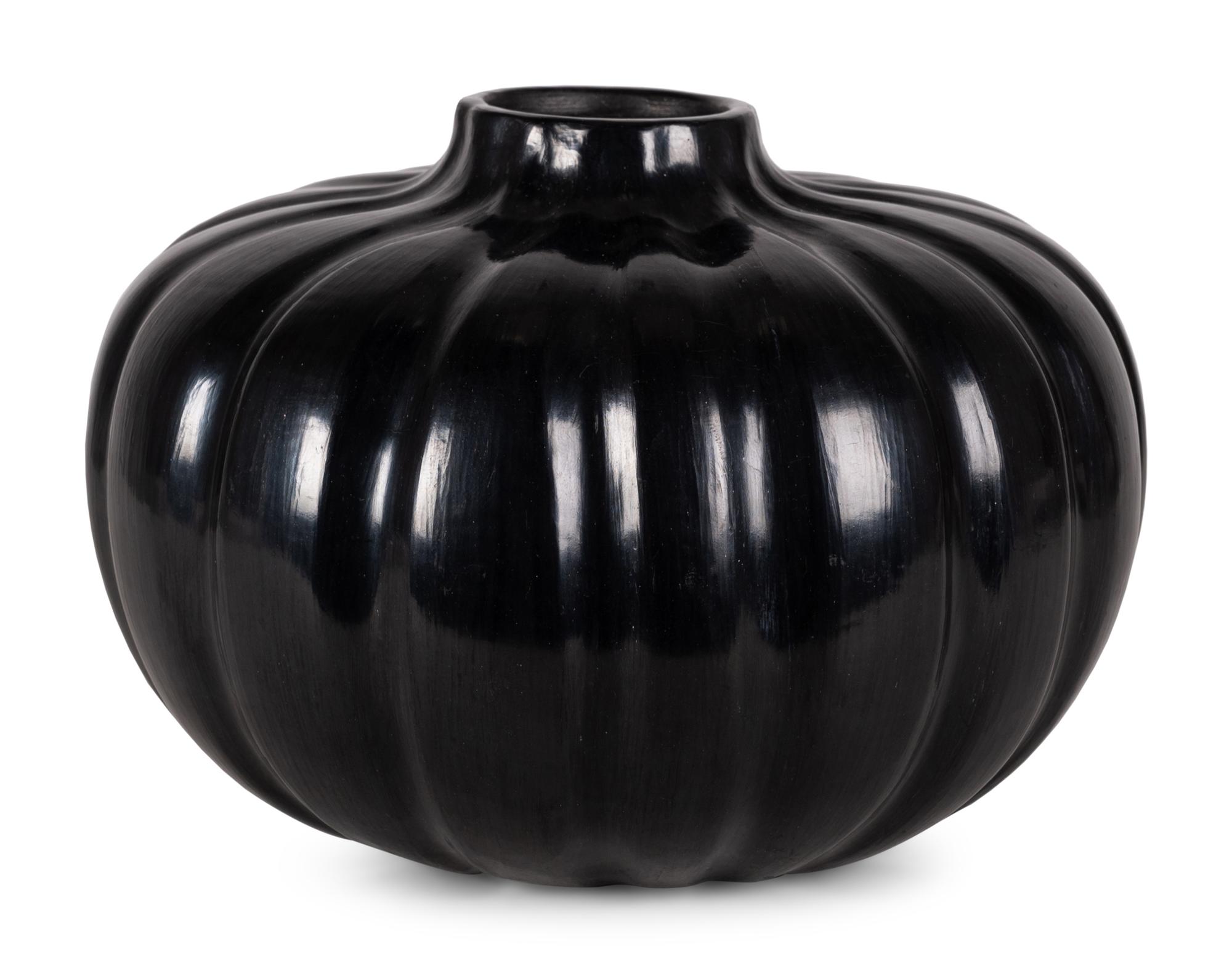 Melon Pottery Jar