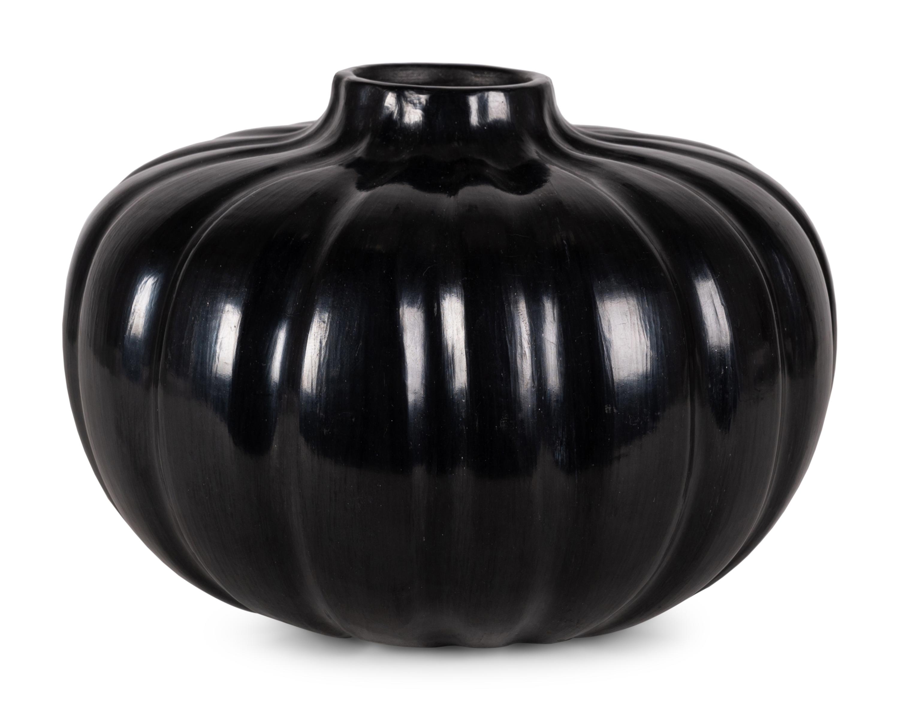 Melon Pottery Jar