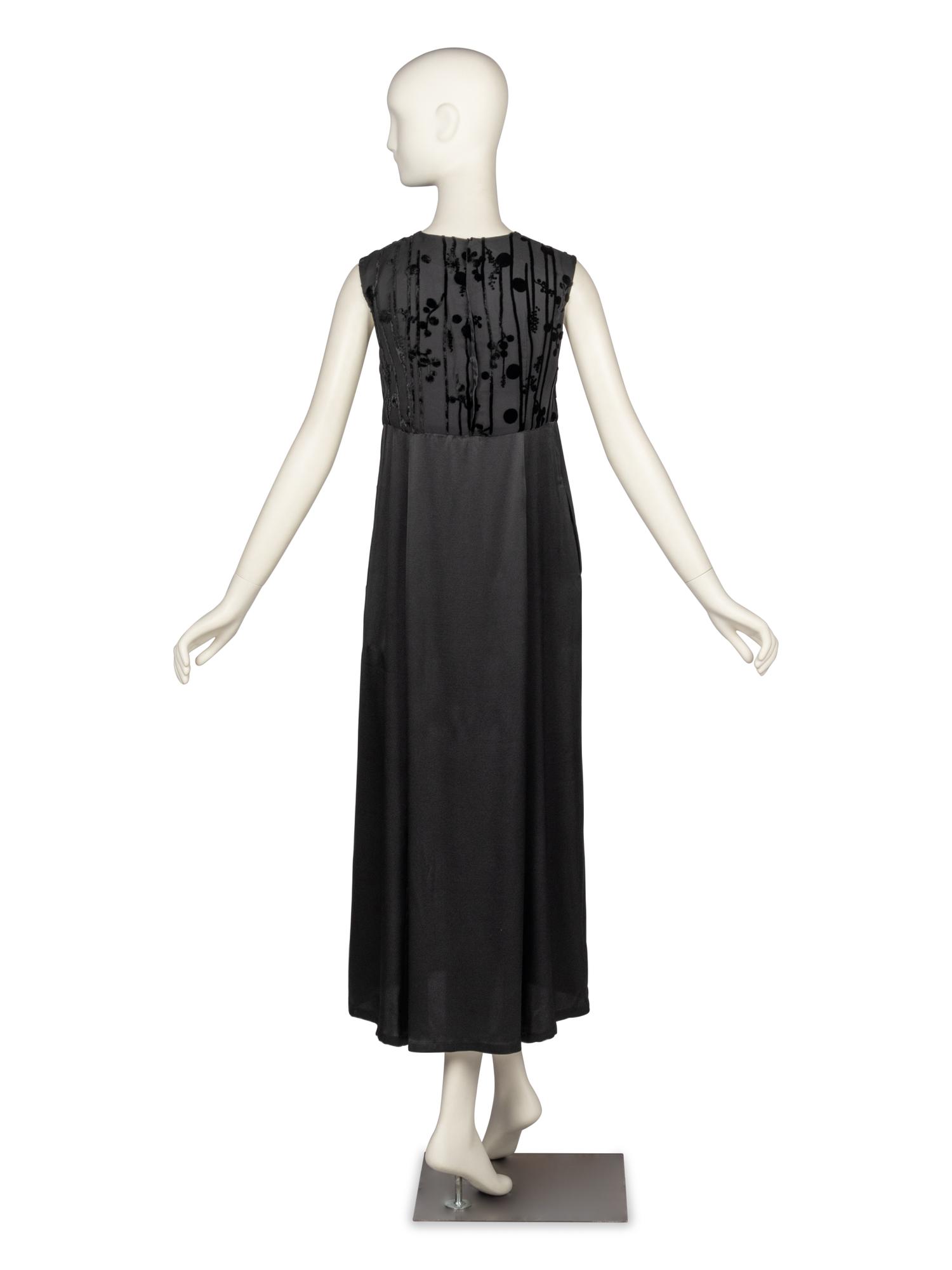 Yohji Yamamoto, Black Sleeveless Dress