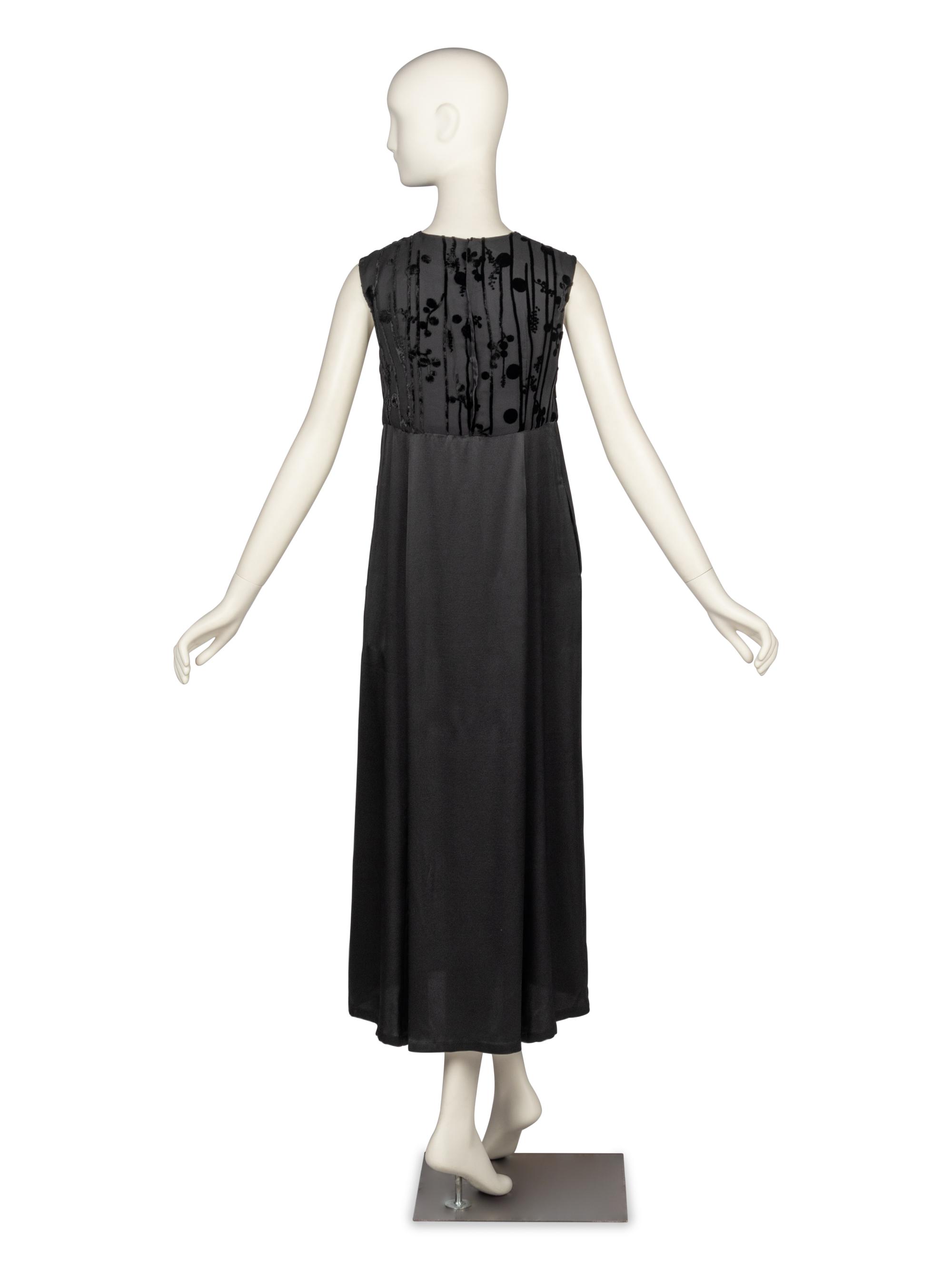 Yohji Yamamoto, Black Sleeveless Dress