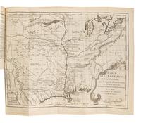 LE PAGE DU PRATZ, Antoine-Simon (1695?-1775). Histoire de la Louisiane, Contenant la Decouverte de ce vaste Pays . Paris: Bure, Delaguette and Lambert, 1758.
