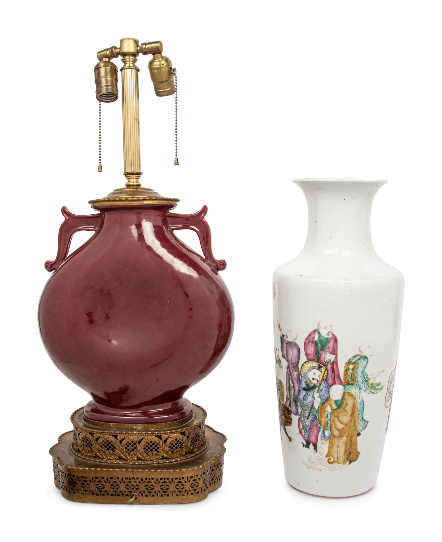Two Chinese Porcelain Vases
