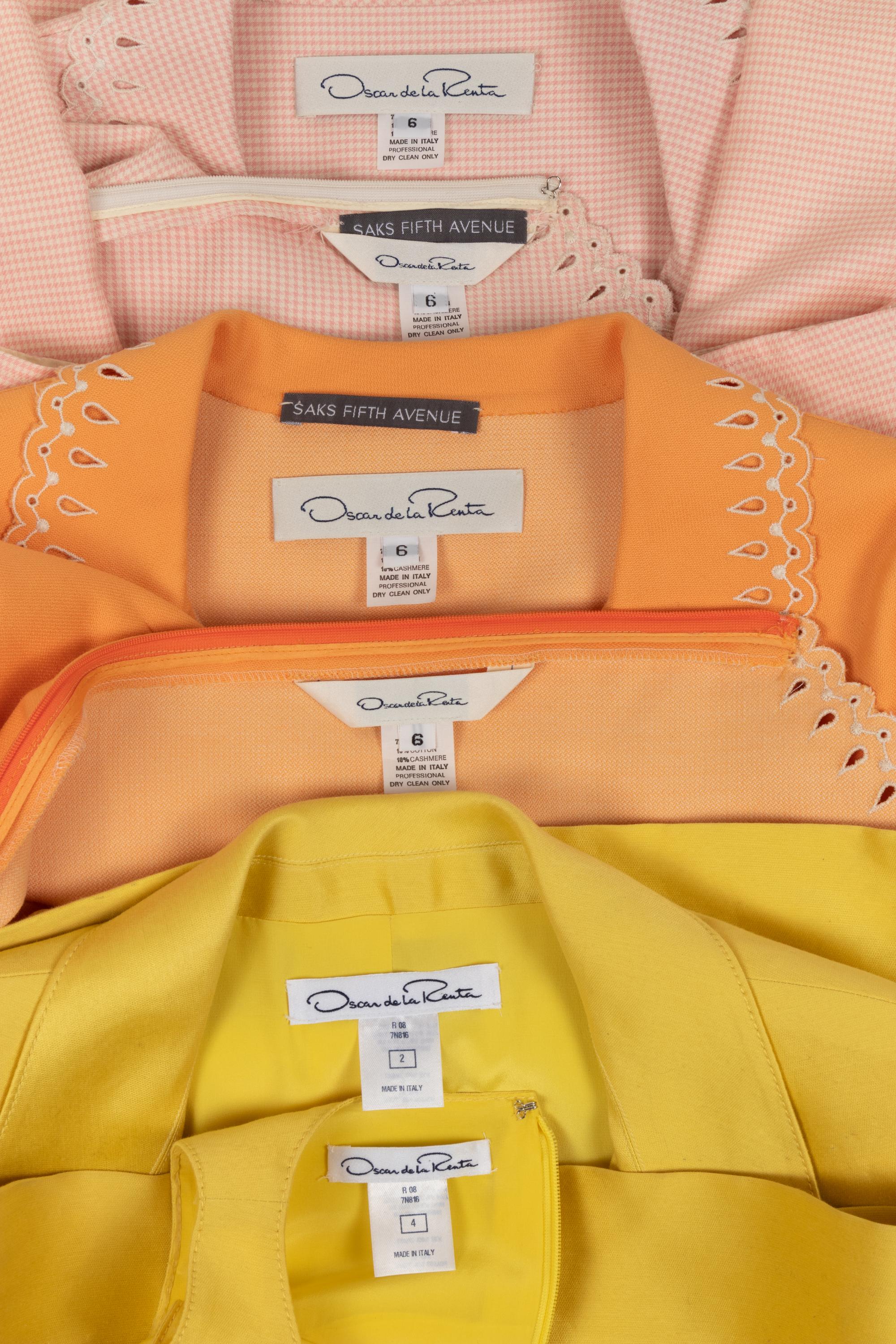 Three Oscar de la Renta Ensembles, 2000-10s