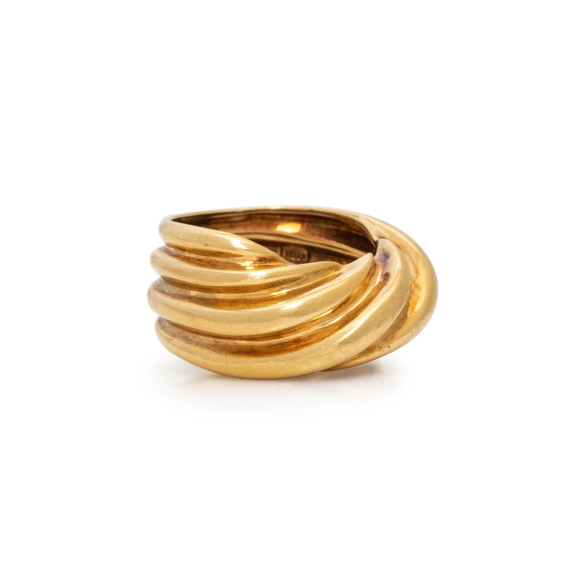 YELLOW GOLD RING