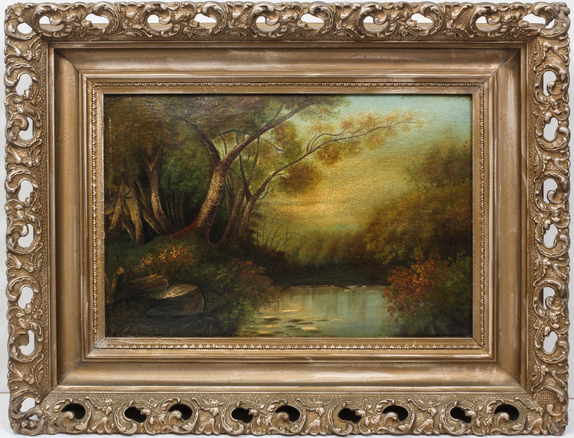 Artist Unknown, (19th/20th century), River Scenes (two works)