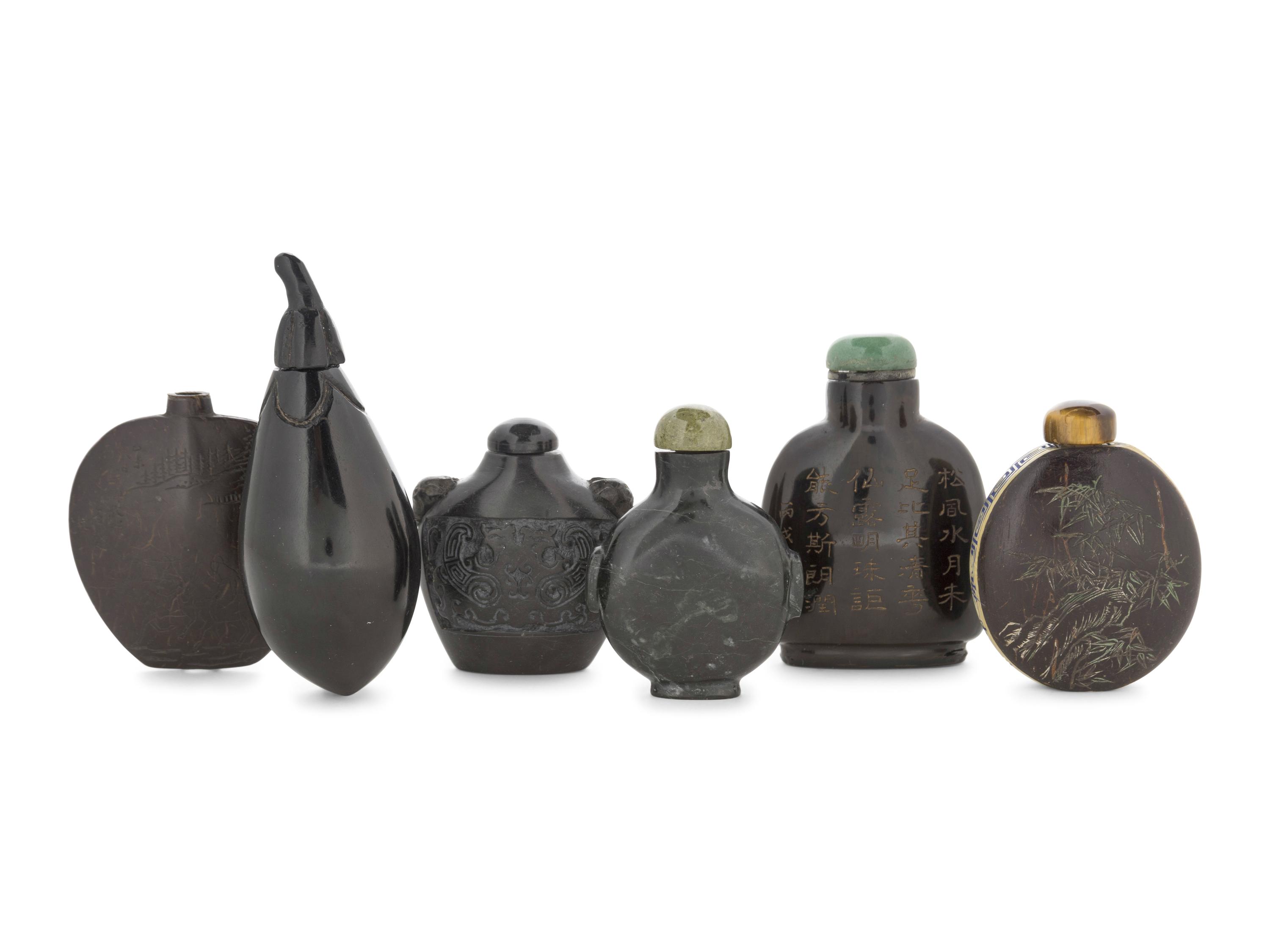 Six Snuff Bottles
