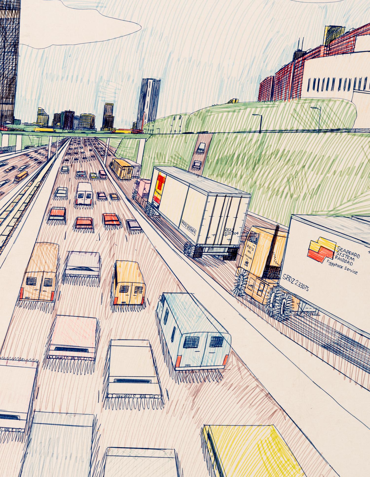 The Dan Ryan Expressway, 51st Street