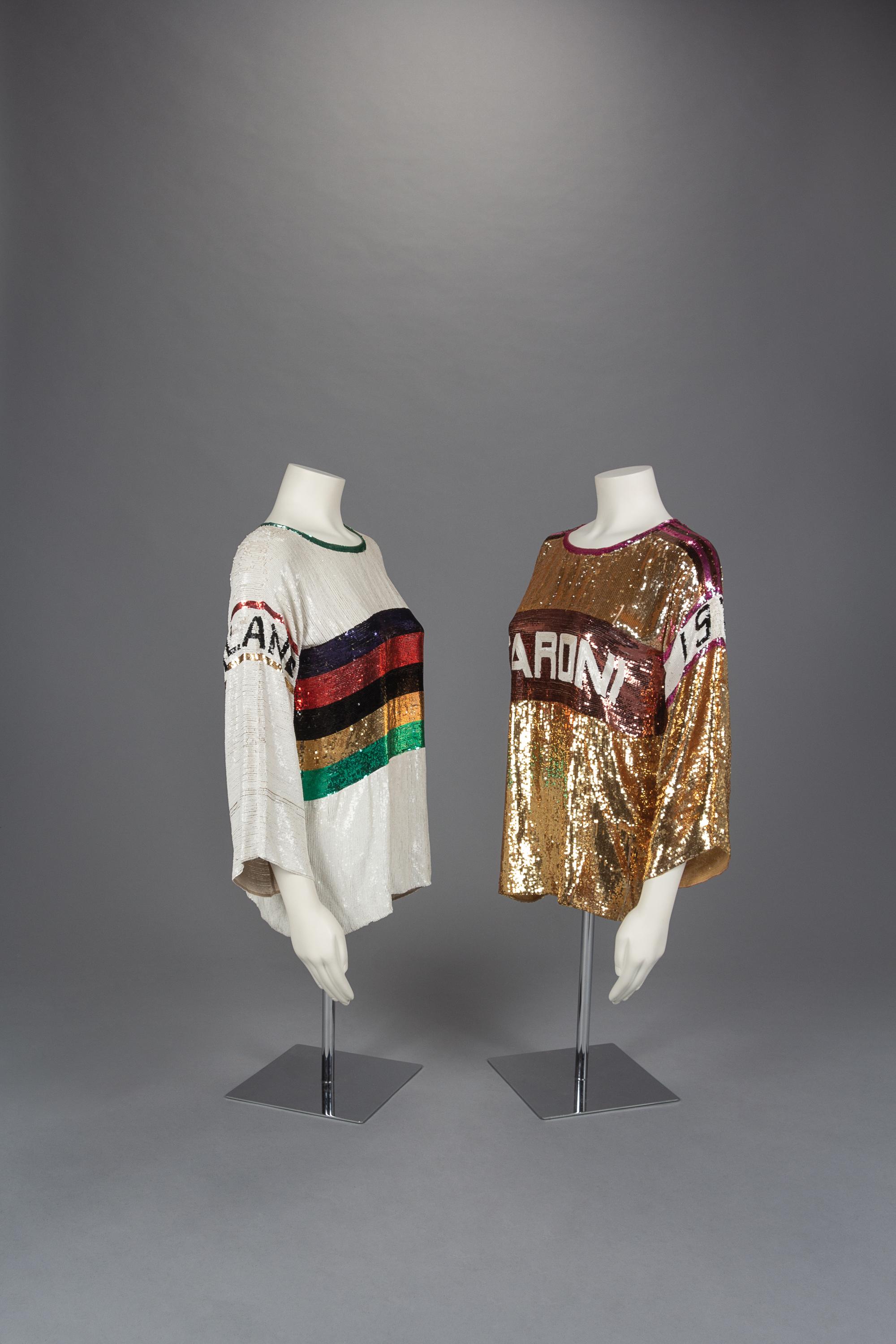 Two Geoffrey Beene Sequin Tops, 1976