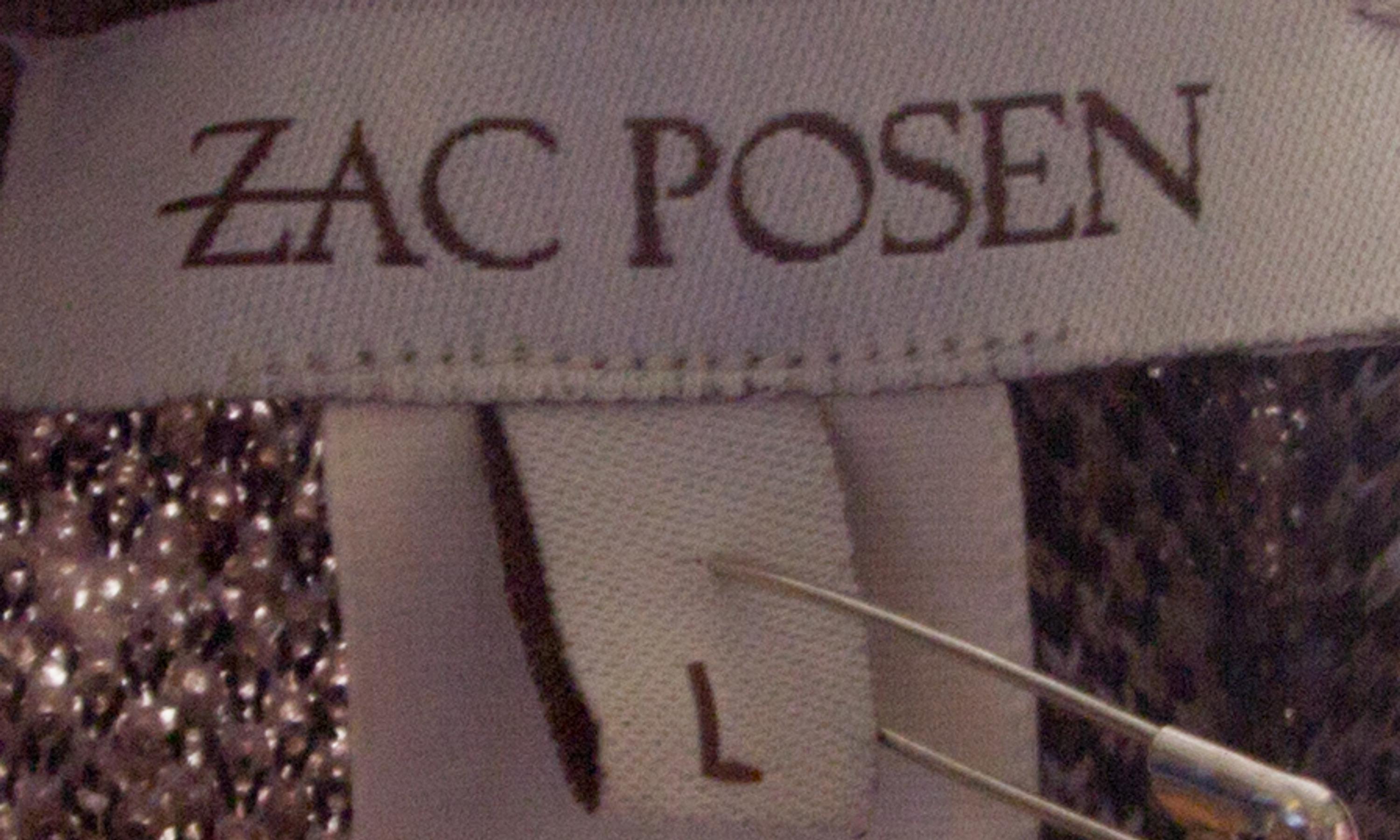 A Zac Posen Cashmere Print Skirt, Size L.