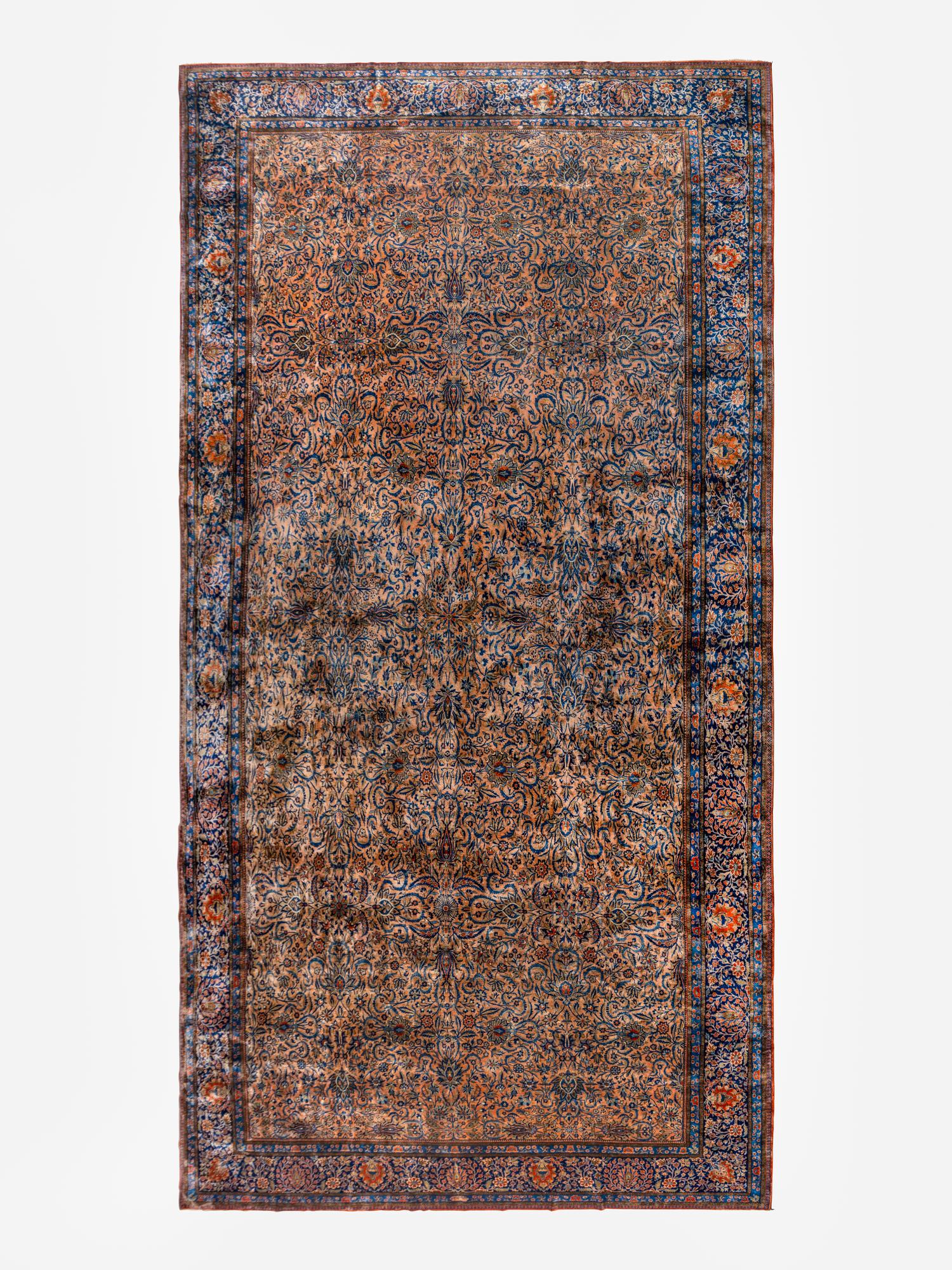 A Kashan Wool Rug