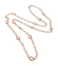 Chanel Clear Crystal Chiclets Sautoir, 1981