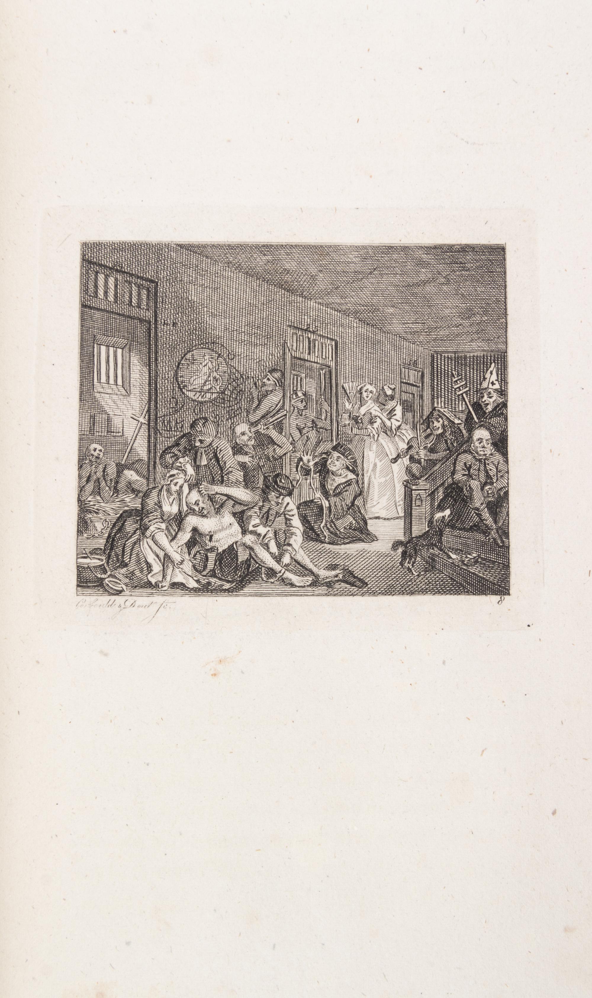 (HOGARTH, WILLIAM) IRELAND, JOHN. Hogarth Illustrated from His Own Manuscripts. London, 1812. 3 vols. Third ed.