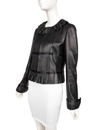 Chanel Pleated Leather Jacket, Autumn 2004