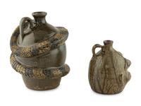 Two Georgia Stoneware Jugs