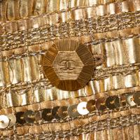 Chanel, Gold Fantasy Tweed Cardigan Jacket
