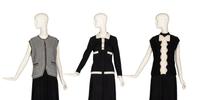 Three Chanel Cashmere Knits: Two Vests, One Cardigan, 2000-10s