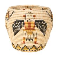 Hopi Second Mesa Katsina Basket