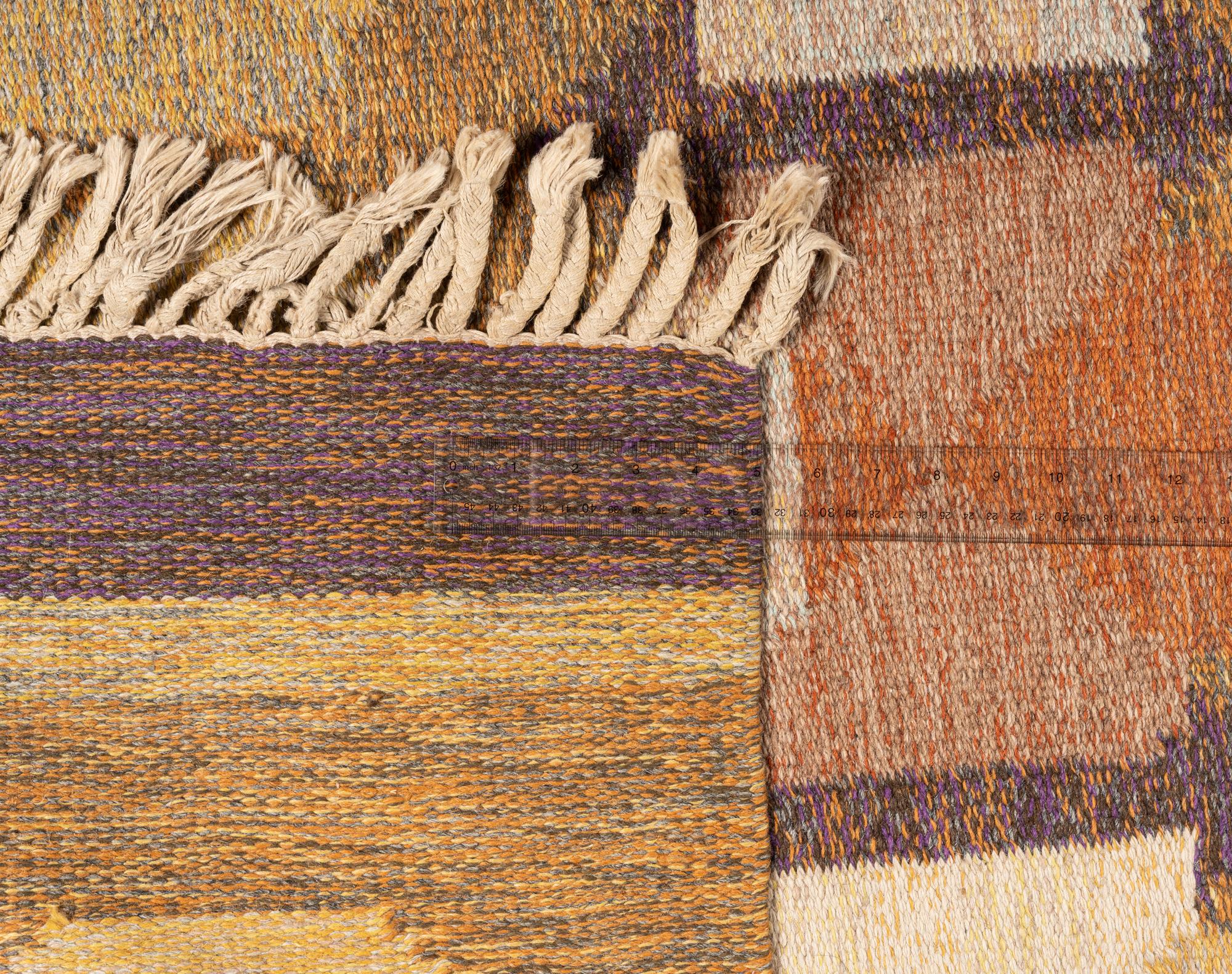 'Harsyra' Flatweave Rug from the 'Treklang' Series Alestalon Mattokutomo, Finland