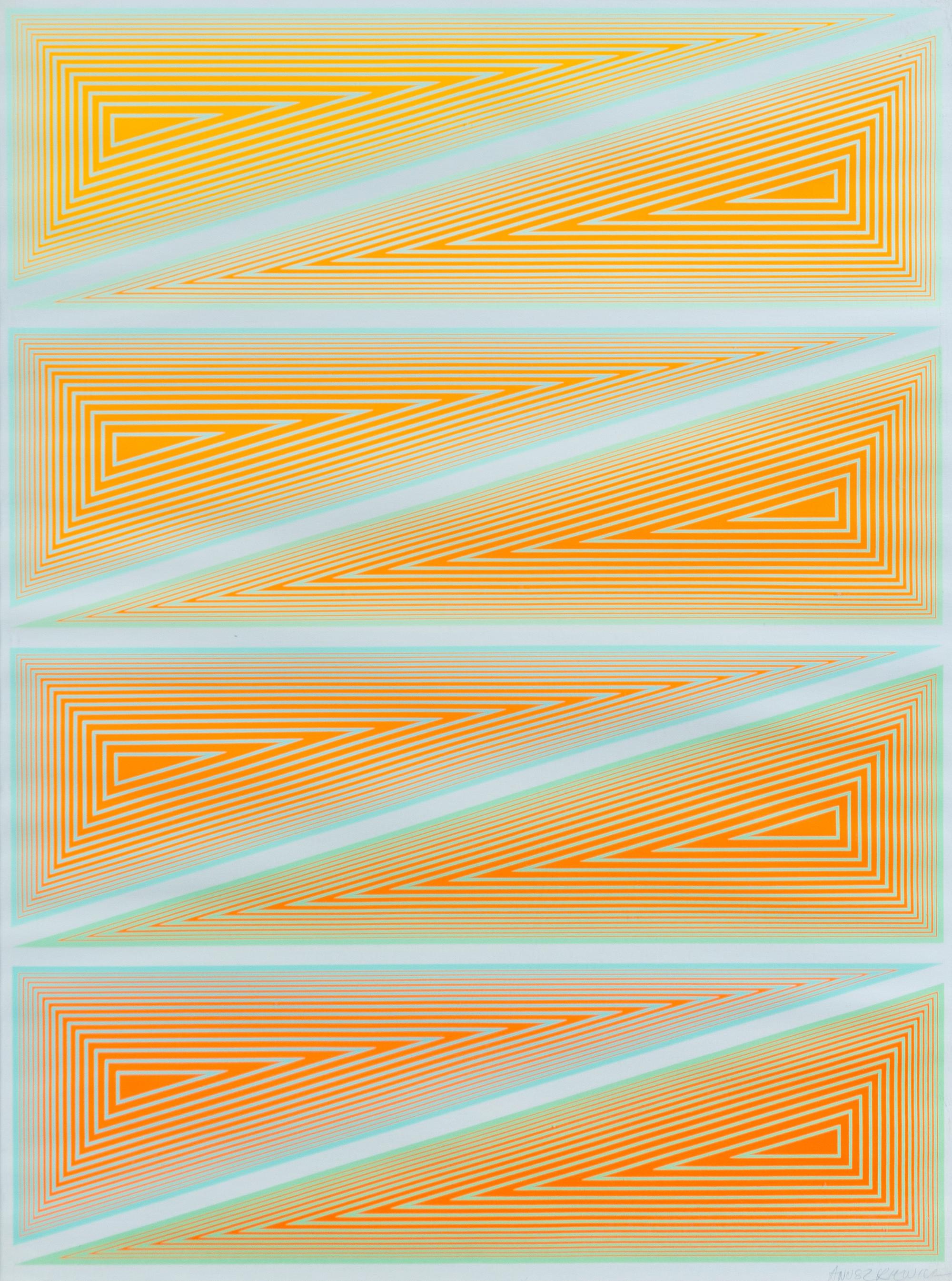 Richard Anuszkiewicz, (American, b. 1930), Untitled (Portfolio of Ten)