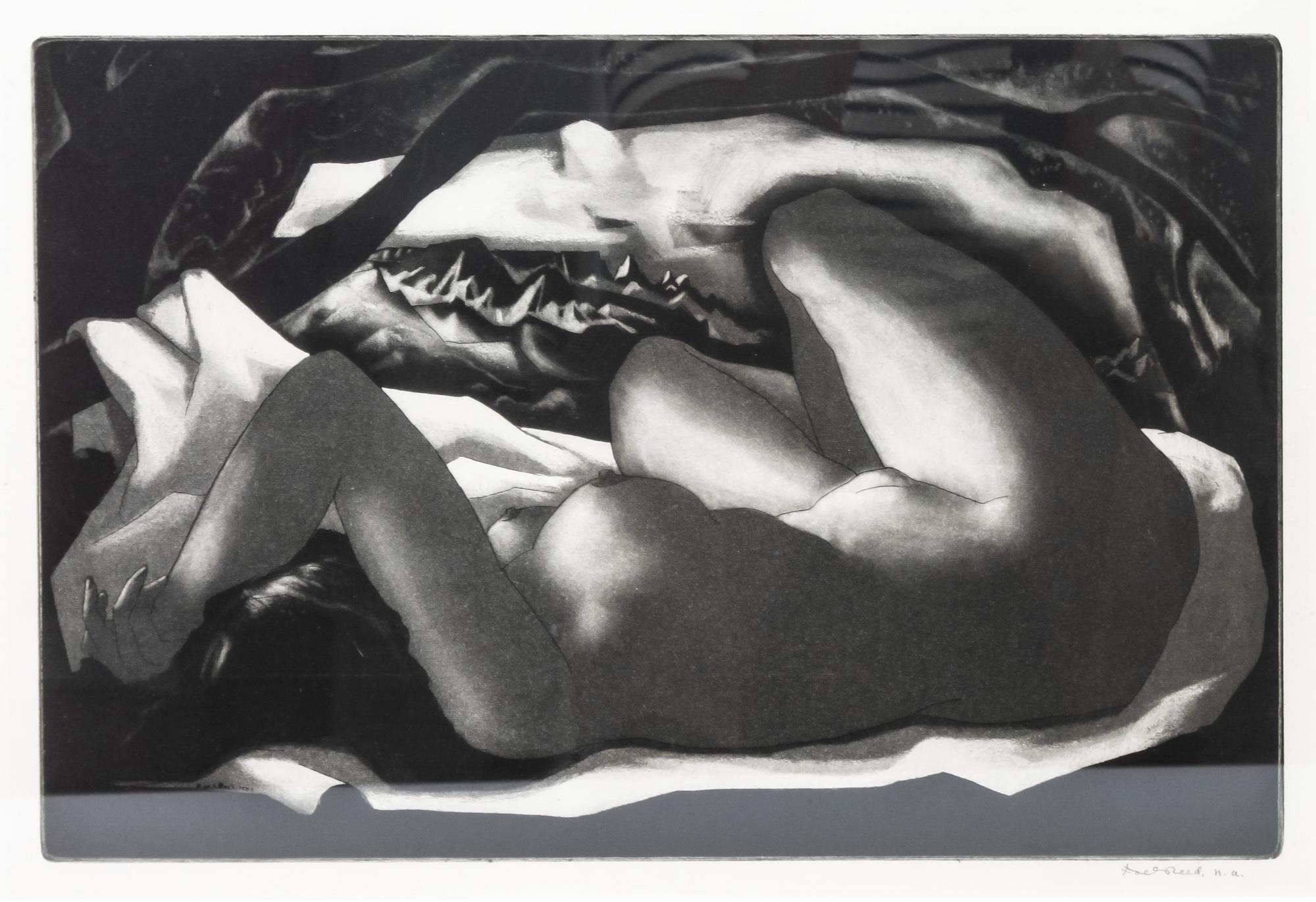 Doel Reed, (American, 1895-1985), Nude Reclining in a Landscape