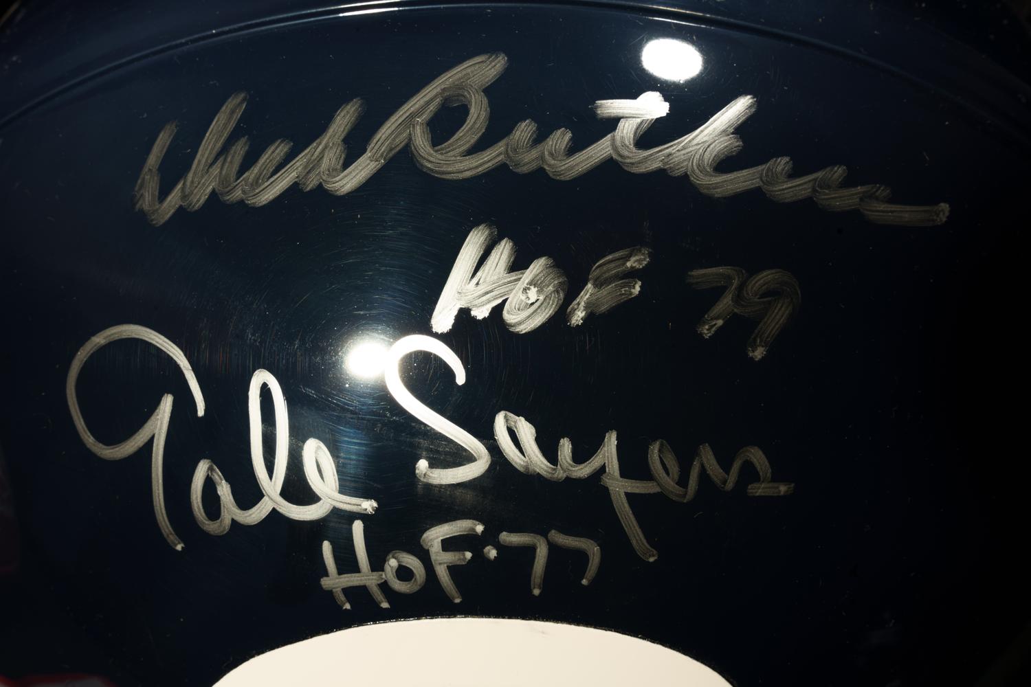 A Group of Chicago Bears Signed Items Including Dick Butkus, Gale Sayers and Brian Urlacher,