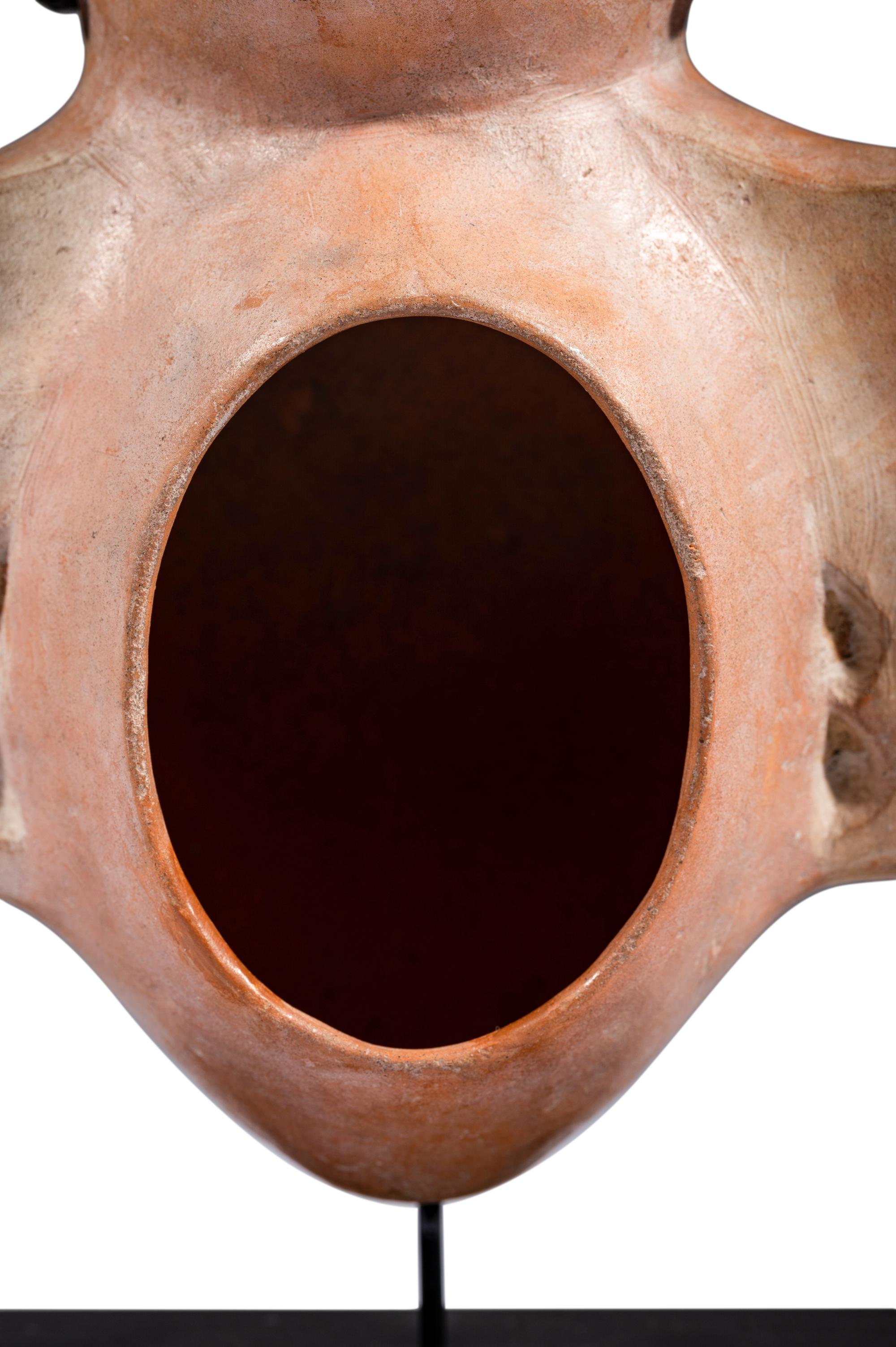 A Moche Bat Effigy Vessel