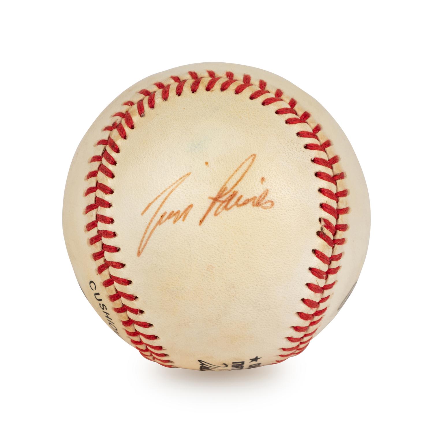 A Tom Seaver Signed Autograph Baseball (Beckett Authentication Services BAS Certified),