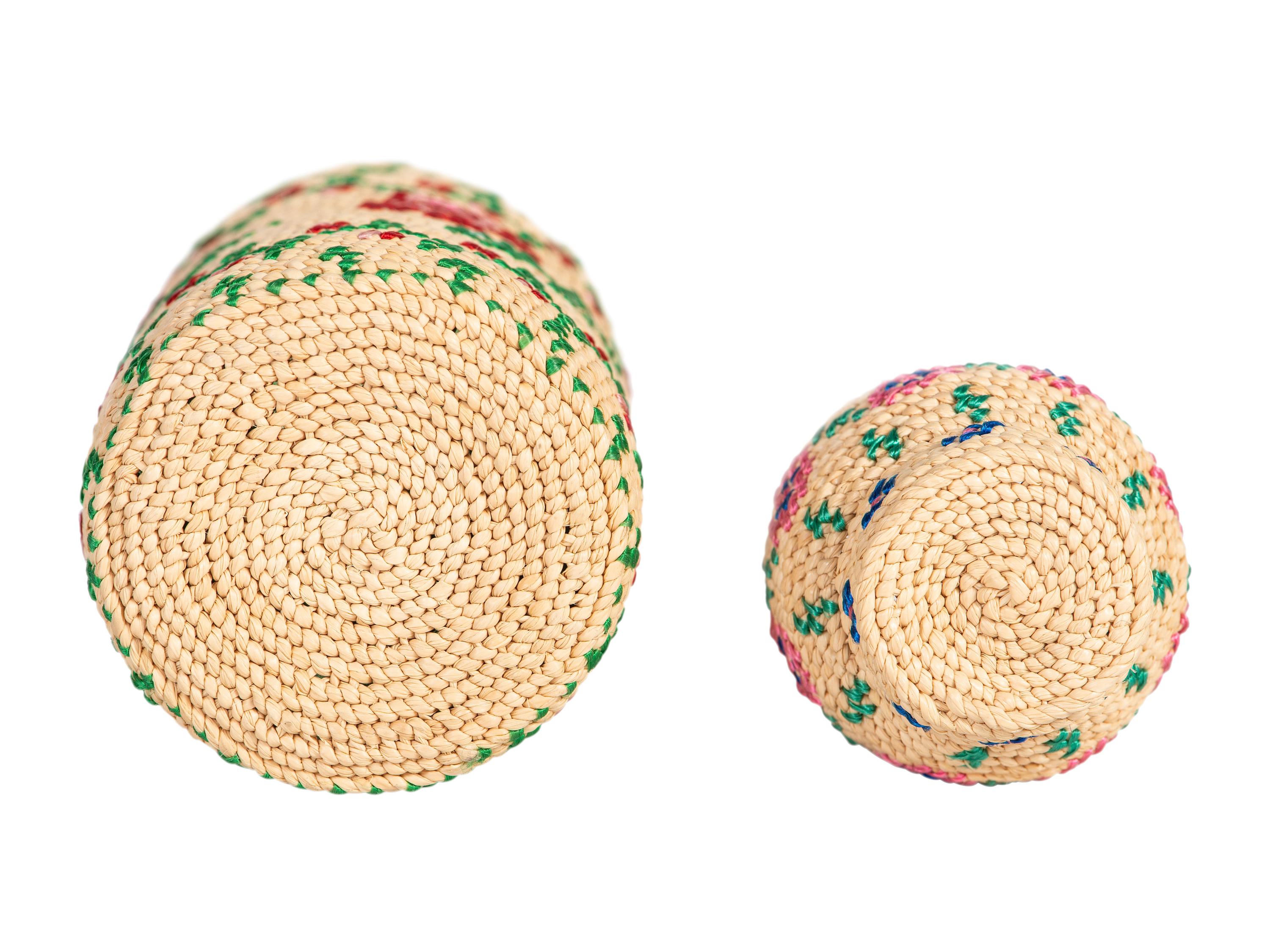 Attu Miniature Polychrome Baskets
