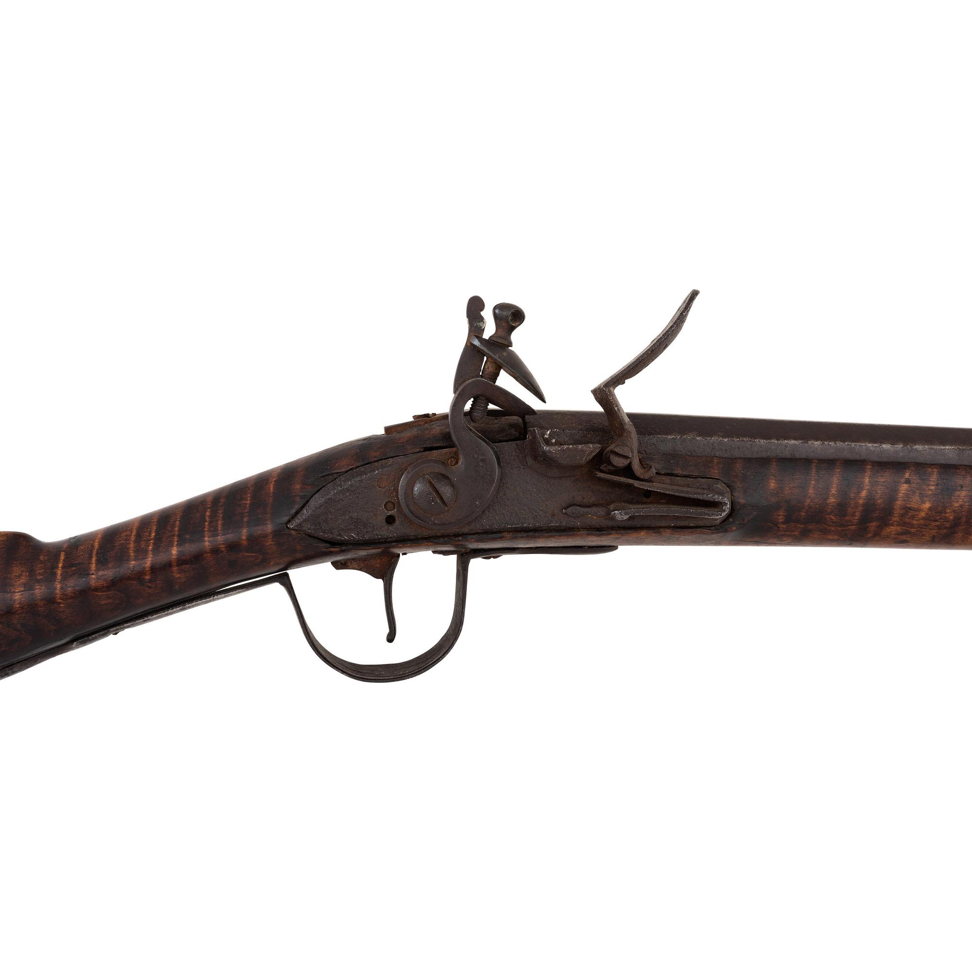 Early Full-Stock Flintlock Trade Gun