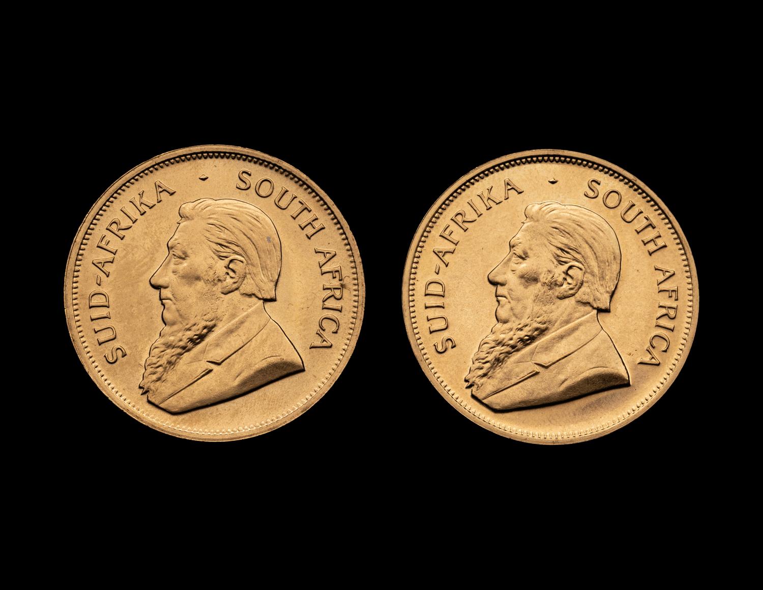 [SOUTH AFRICA] Two Krugerrand Gold Coins