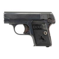 **Colt Model 1908 Hammerless .25 Vest Pocket Pistol